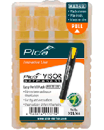 Pica 991/44 VISOR Permanent Navulling geel (4 st)