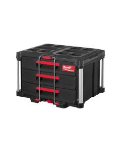 Milwaukee Packout koffer met 3 lades